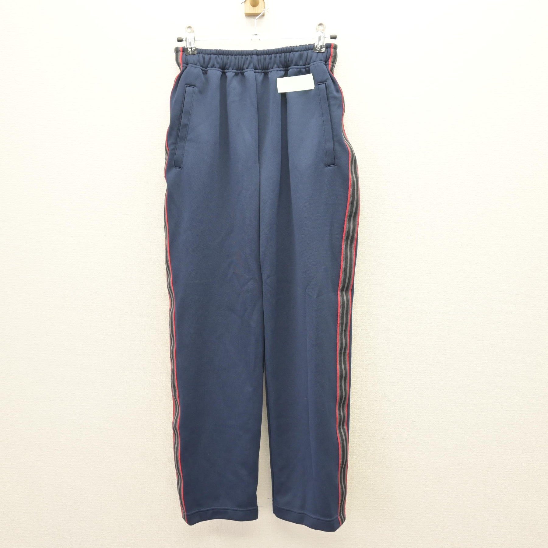 中古】福岡県 篠崎中学校 女子制服 2点 (ジャージ 上・ジャージ 下
