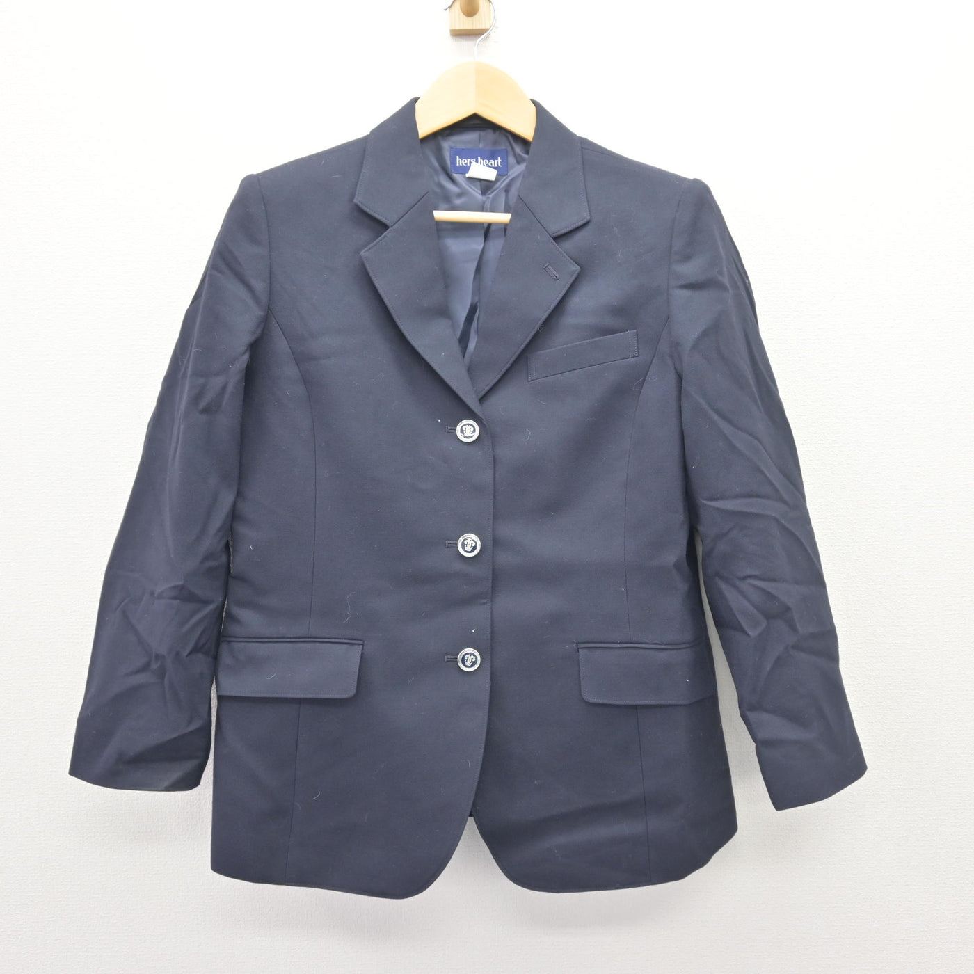 中古】 成美学園高等部/旧制服 女子制服 3点 (ブレザー・スカート