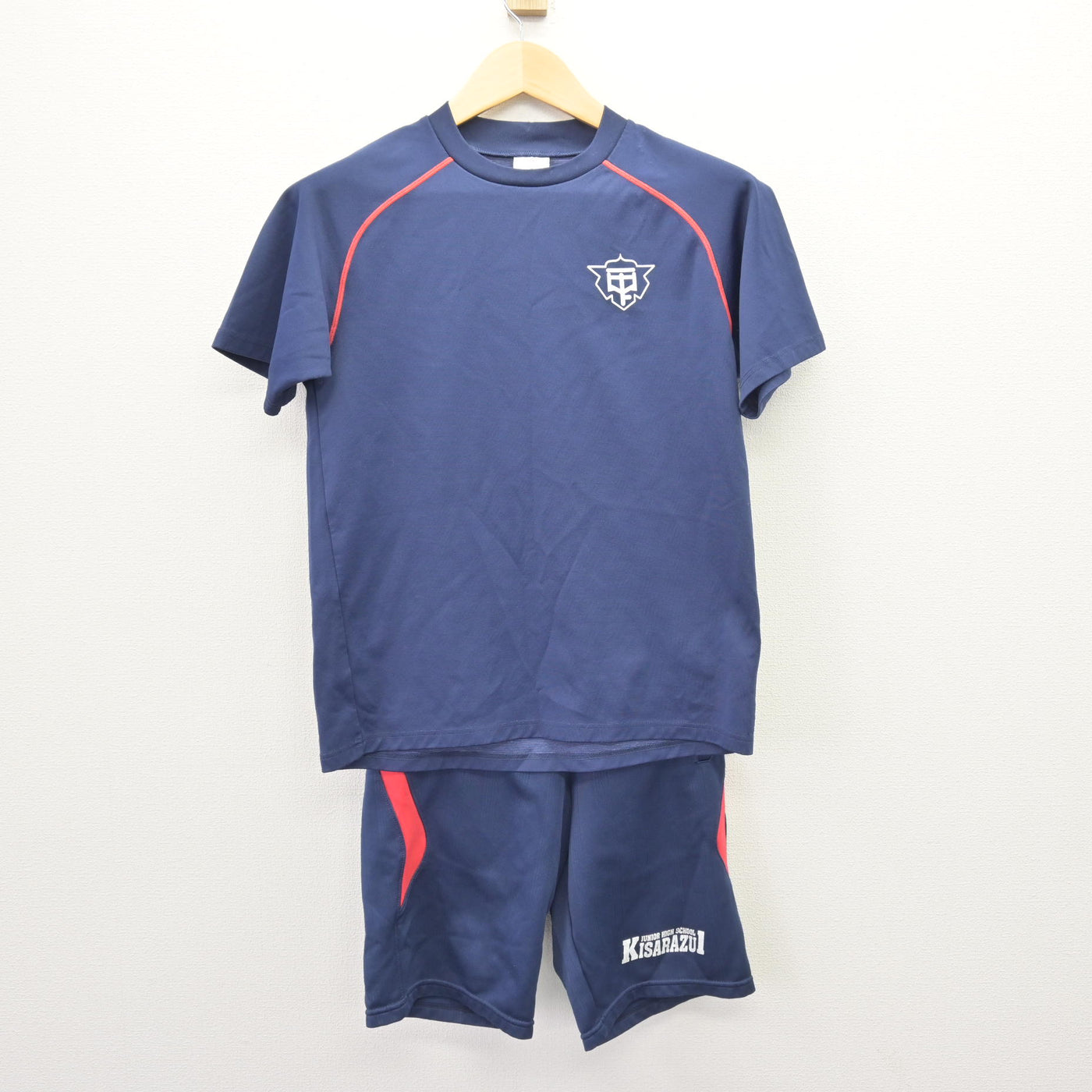 中古】千葉県 木更津第一中学校 女子制服 3点 (ジャージ 上・体操服 上