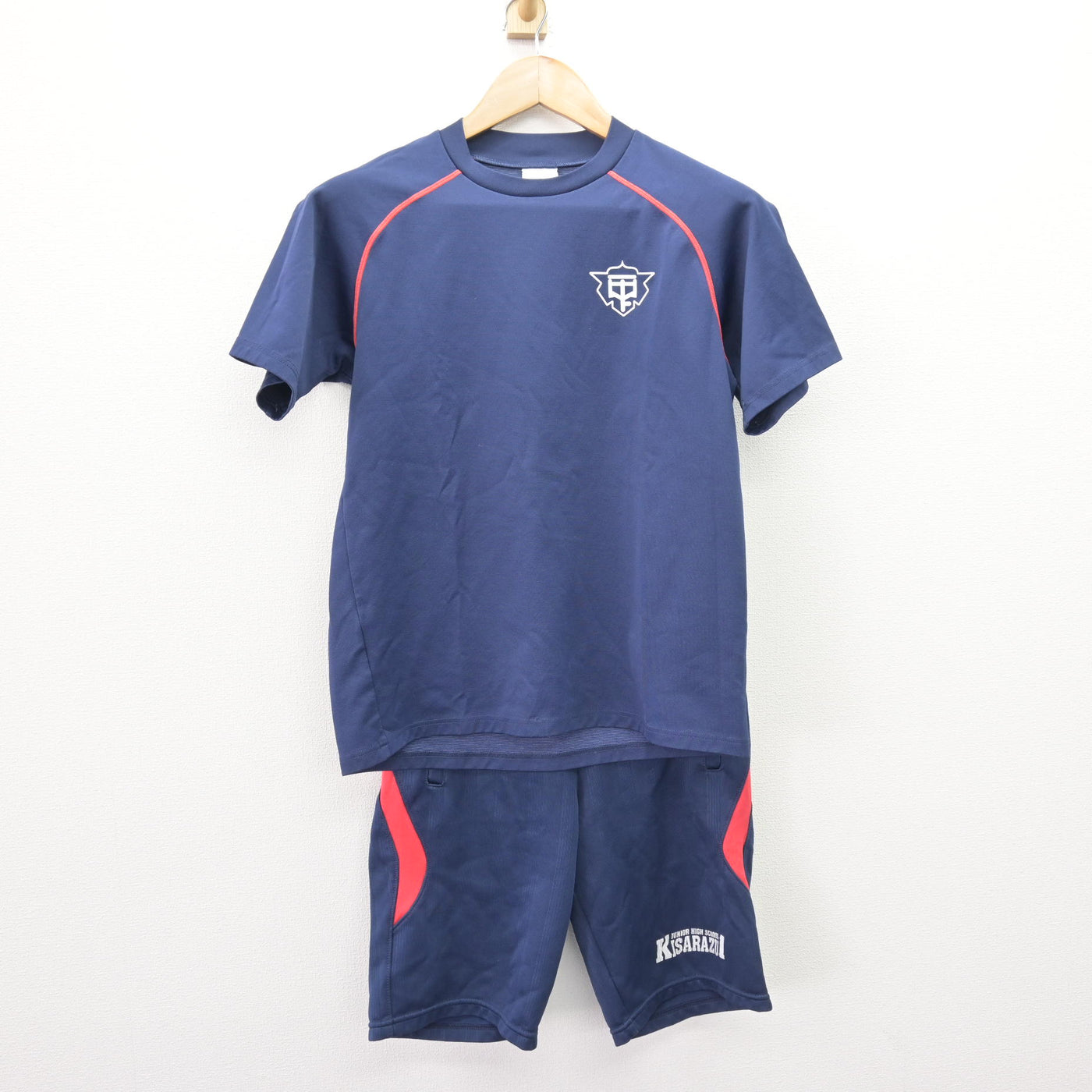 中古】千葉県 木更津第一中学校 女子制服 3点 (ジャージ 上・体操服 上