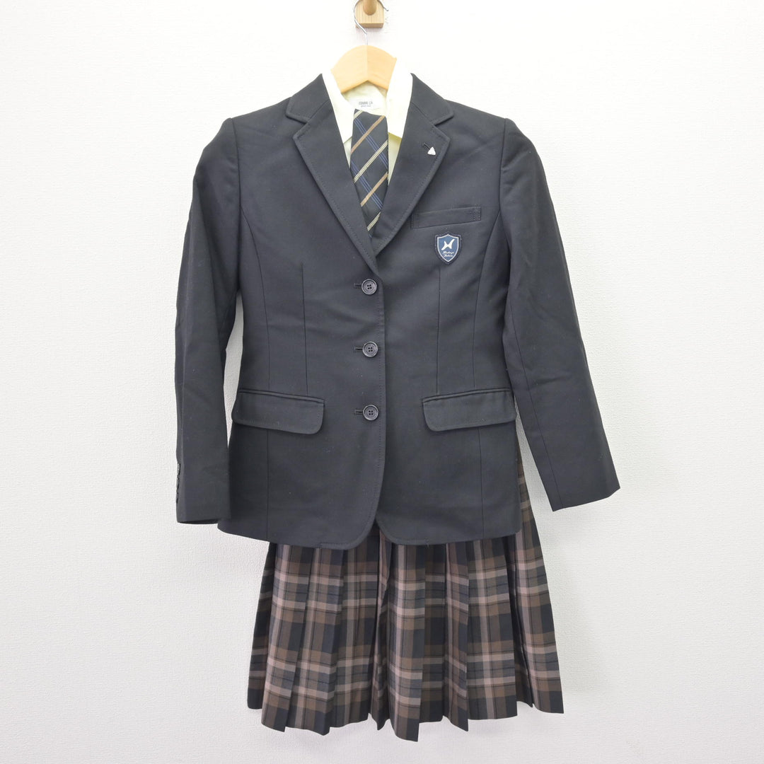 中古】東京都 八王子高等学校/旧制服 女子制服 4点 (ブレザー・シャツ