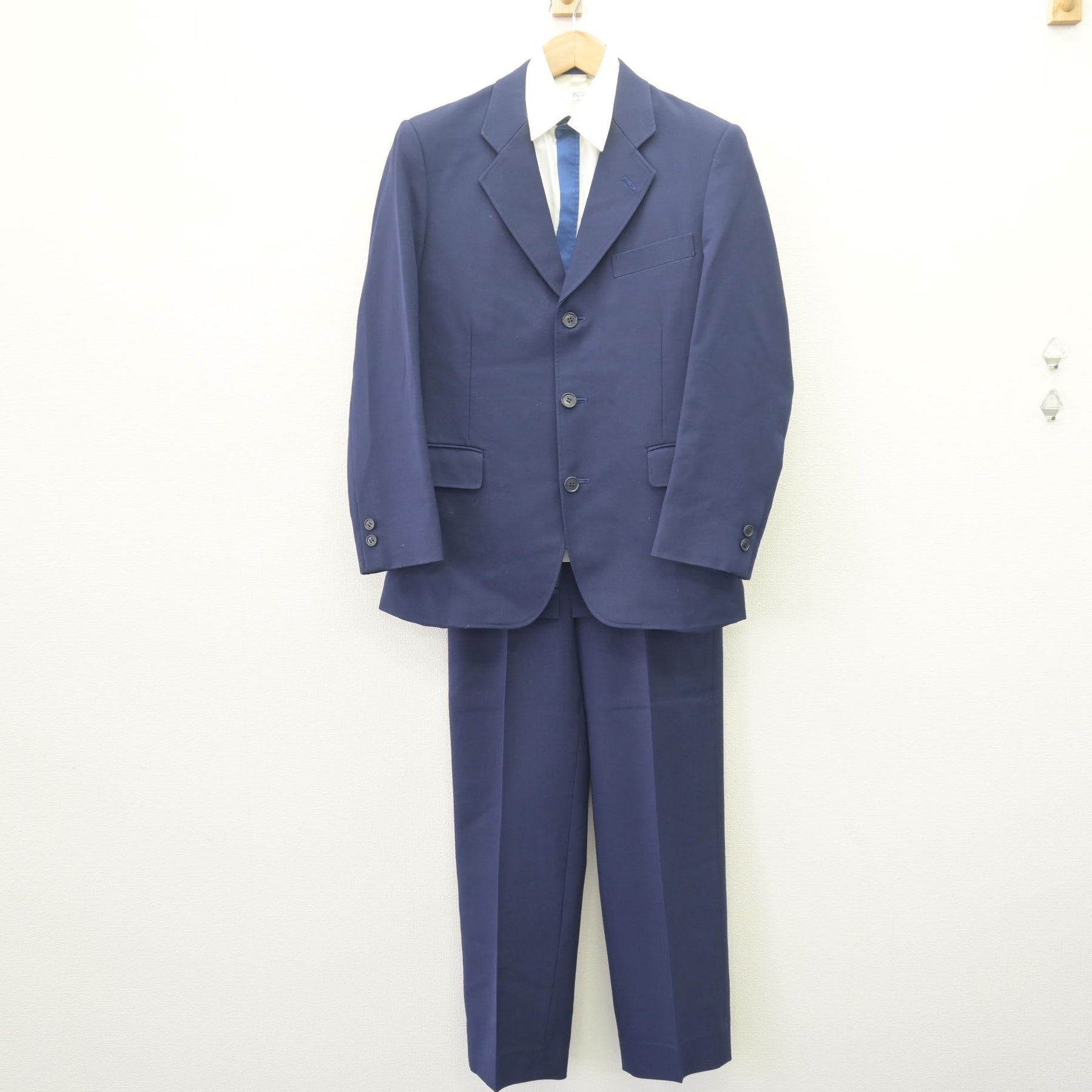 中古】奈良県 西大和学園中学校・高等学校 男子制服 3点 (ブレザー