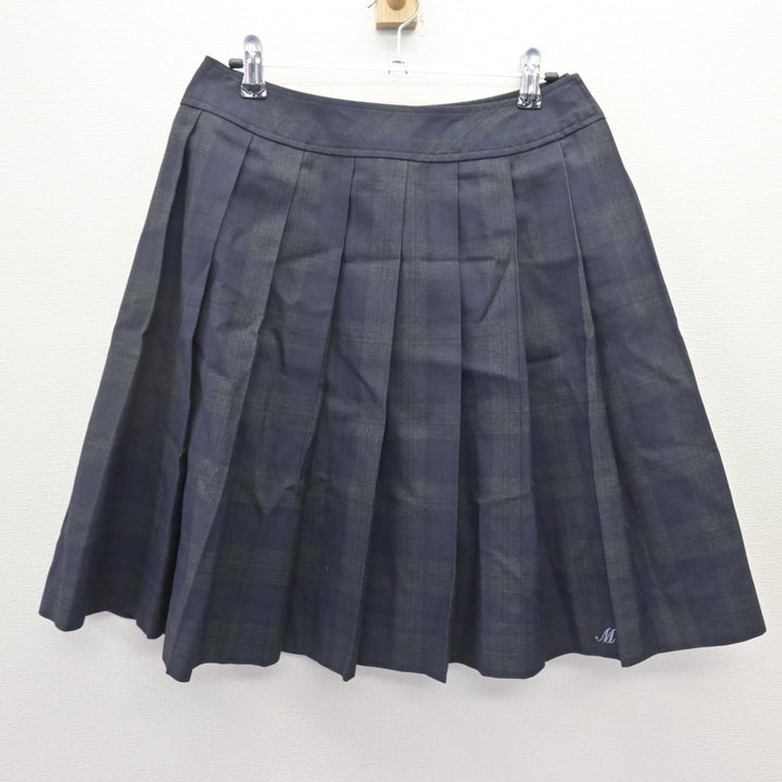 中古】埼玉県 松伏高等学校 女子制服 3点 (ブレザー・スカート