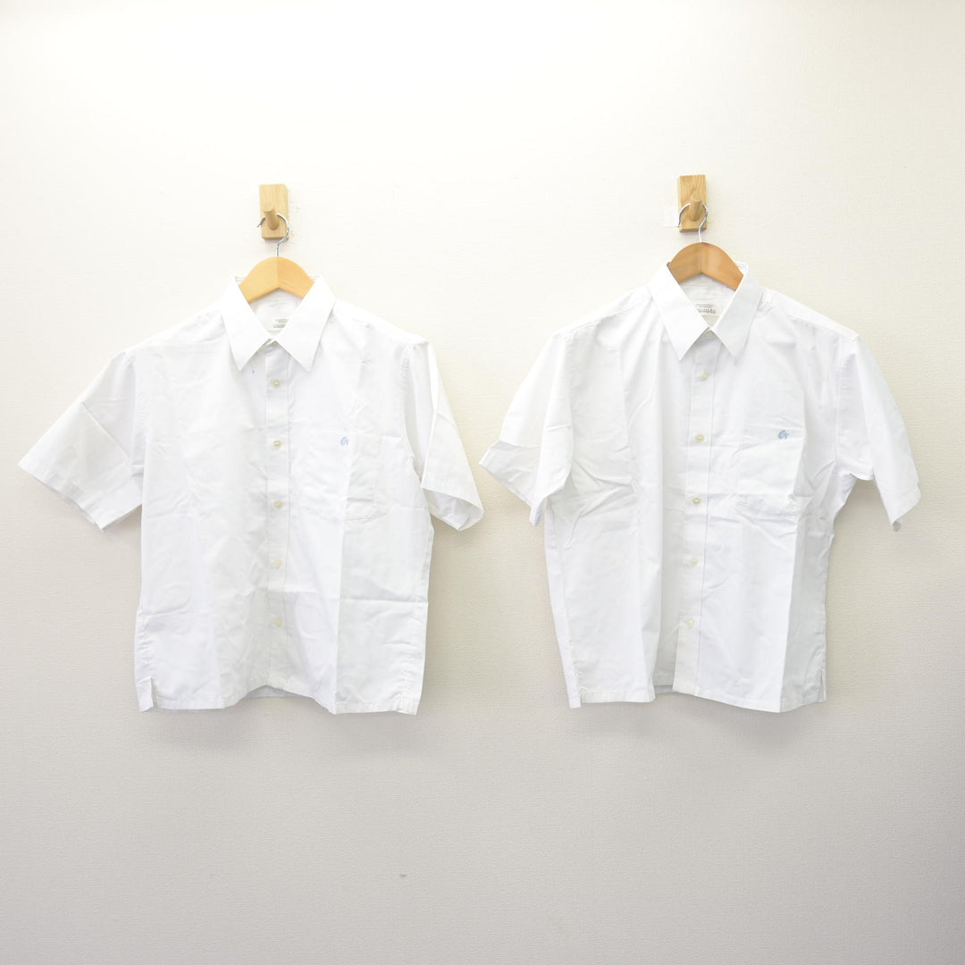 中古】栃木県 小山西高等学校 男子制服 3点 (シャツ・ズボン) sf125495