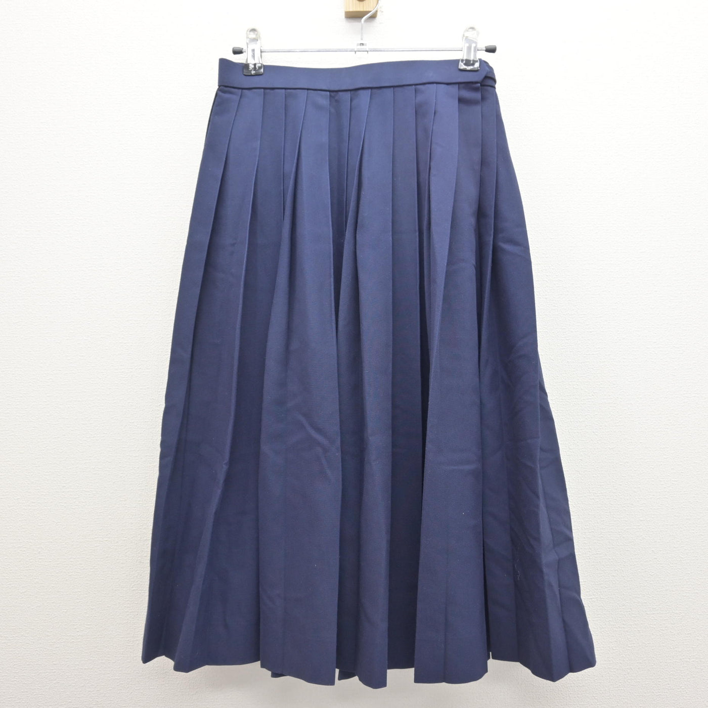 中古】兵庫県 広畑中学校 女子制服 2点 (シャツ・スカート) sf125542 