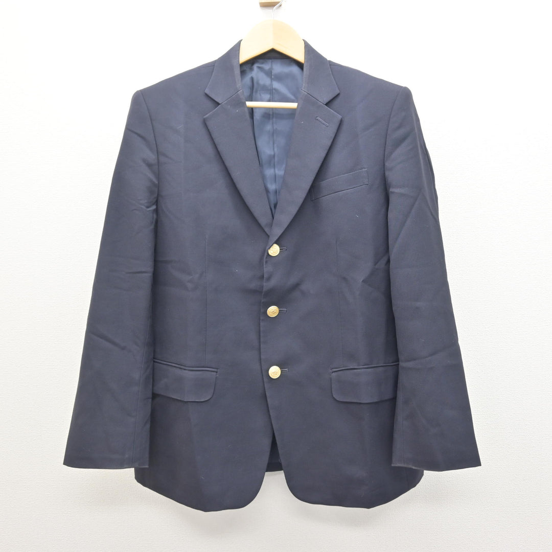 中古】埼玉県 鶴ヶ島清風高等学校 男子制服 3点 (ブレザー・ズボン