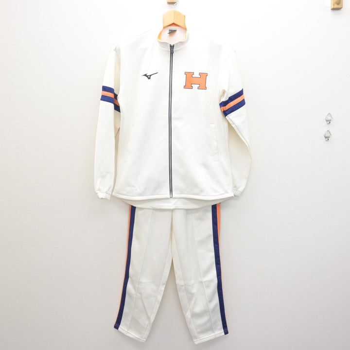 中古】東京都 法政大学/陸上競技部 女子制服 2点 (ジャージ 上