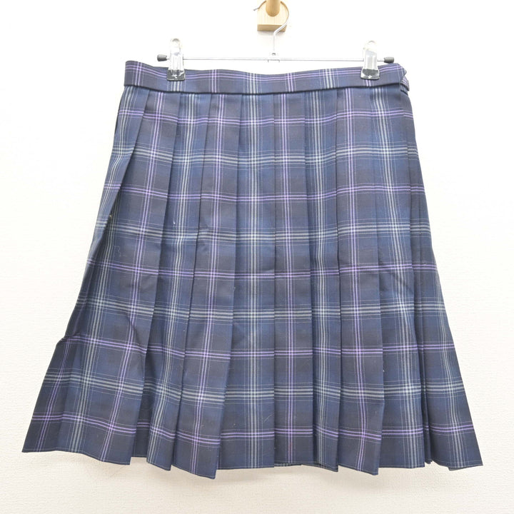 中古】 飛鳥未来高等学校 女子制服 4点 (ブレザー・ニット・スカート