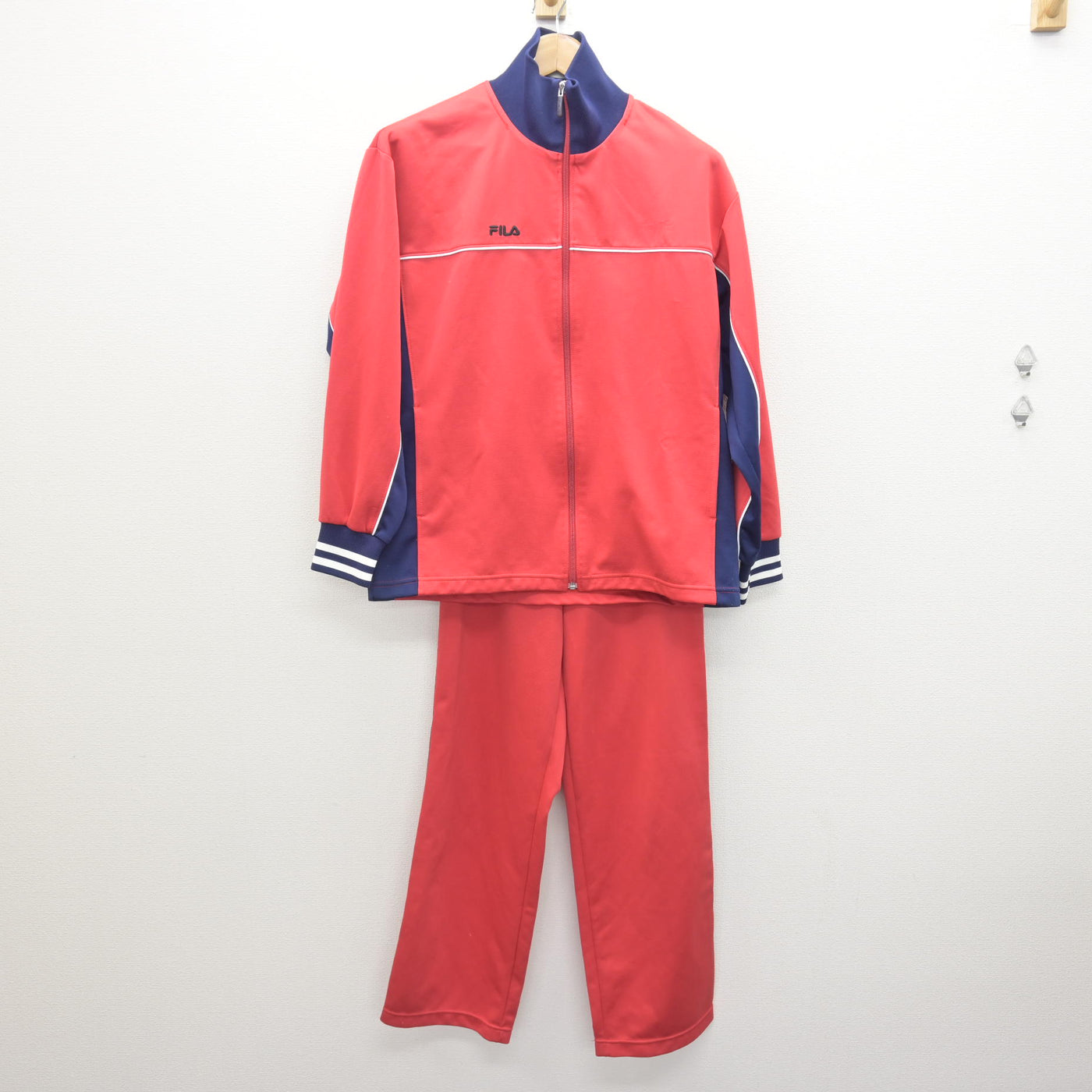 中古】神奈川県 新栄高等学校 女子制服 2点 (ジャージ 上・ジャージ 下