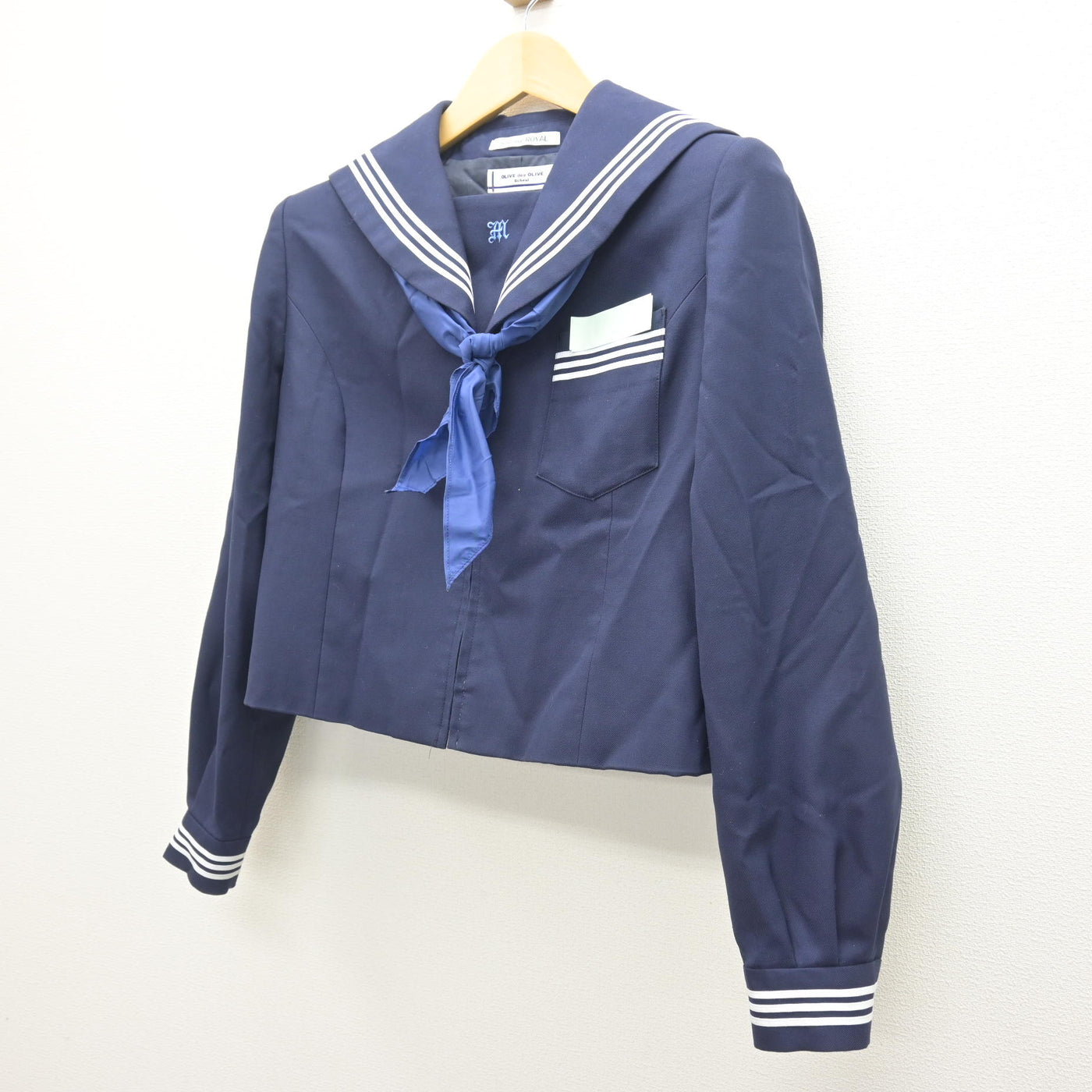 中古】大分県 南大分中学校 女子制服 2点 (セーラー服) sf125684 