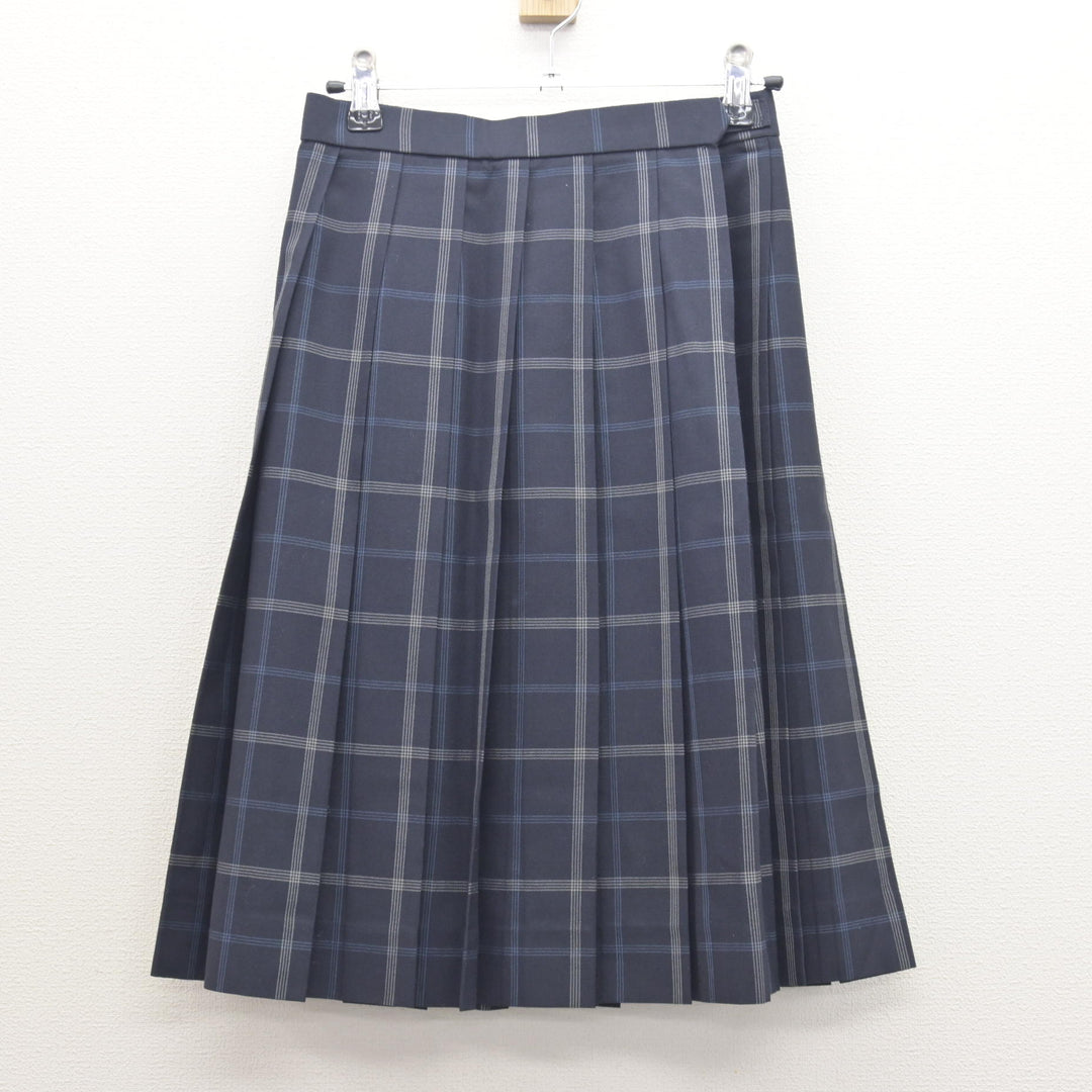 中古】兵庫県 明石北高等学校 女子制服 2点 (シャツ・スカート