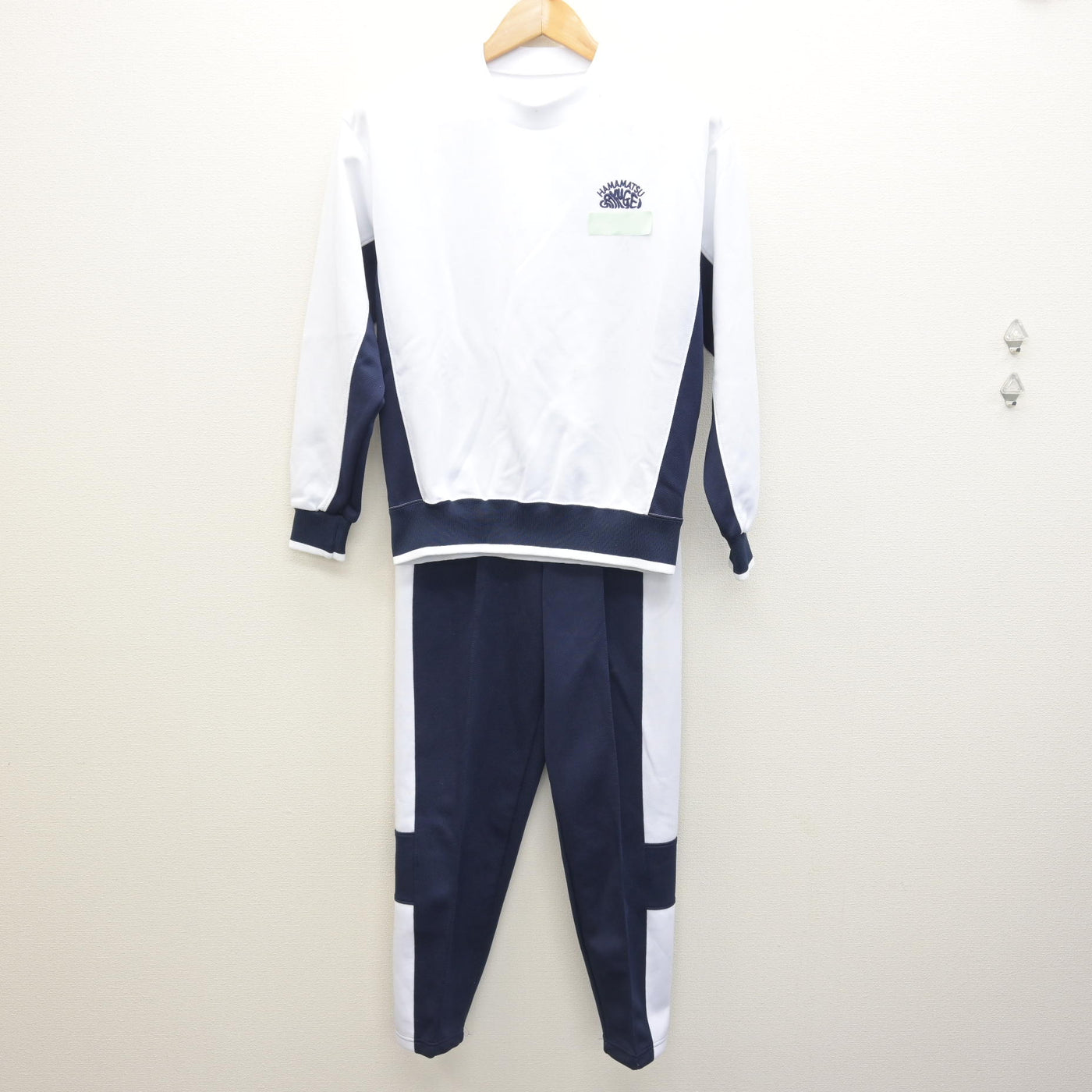 中古】静岡県 浜松学芸高等学校 女子制服 2点 (ジャージ 上・ジャージ