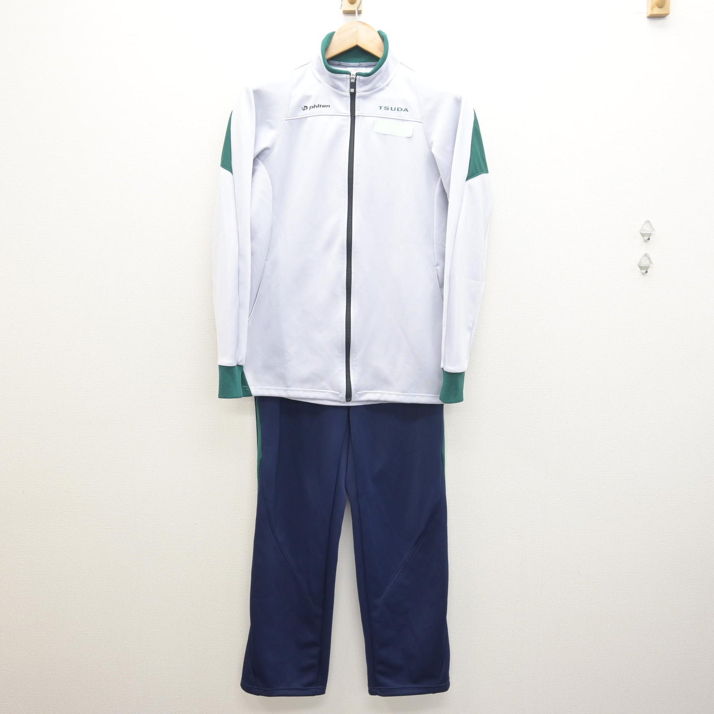 中古】三重県 津田学園高等学校 女子制服 2点 (ジャージ 上・ジャージ