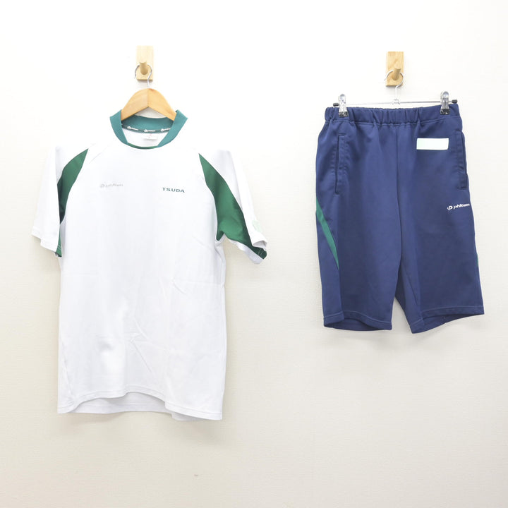 中古】三重県 津田学園高等学校 女子制服 2点 (体操服 上・体操服 下