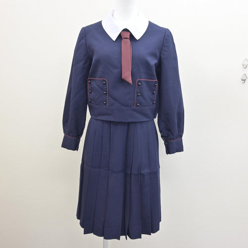 中古】東京都 サレジオ工業高等専門学校 男子制服 4点 (ブレザー 