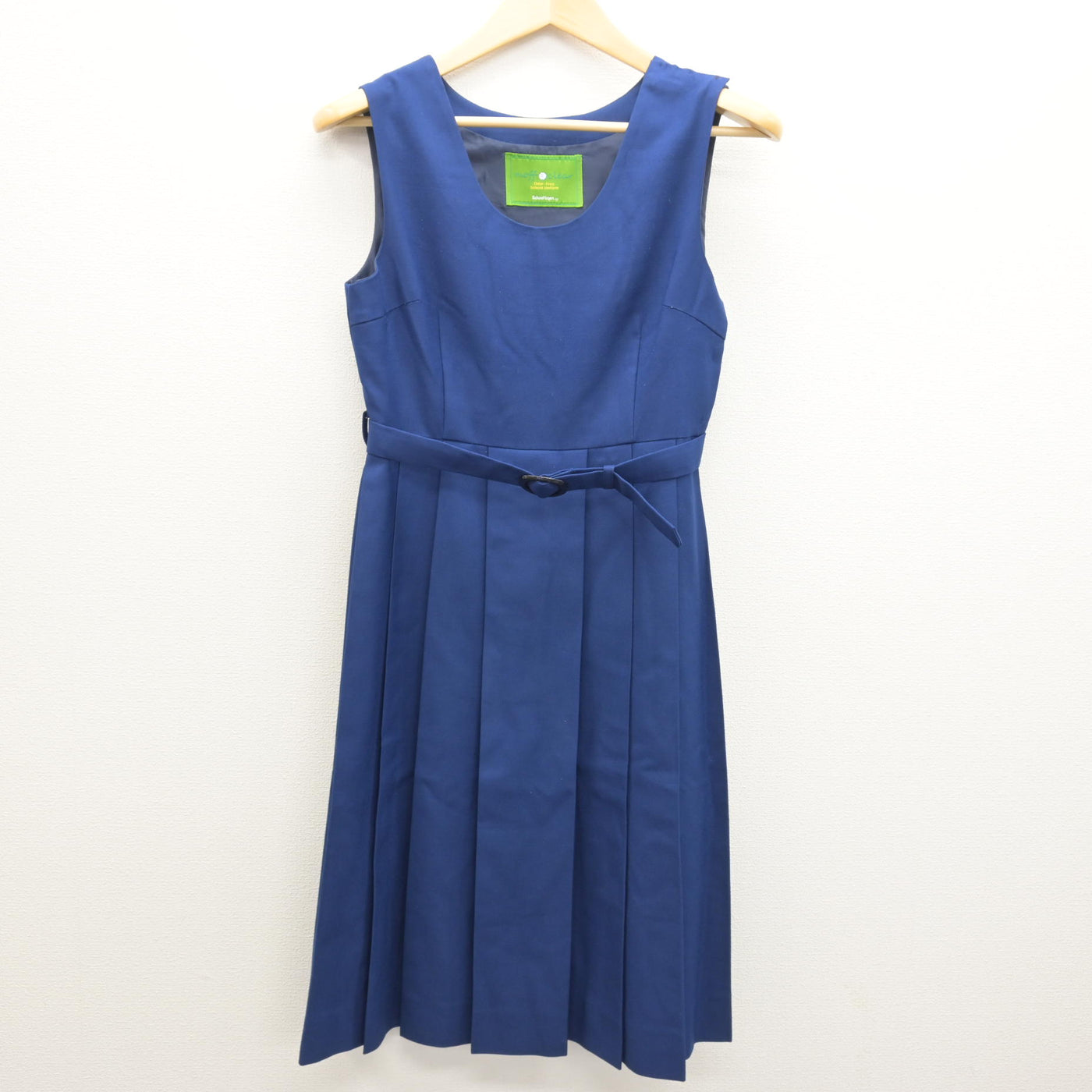 中古】鹿児島県 鹿児島中央高等学校 女子制服 4点 (セーラー服 