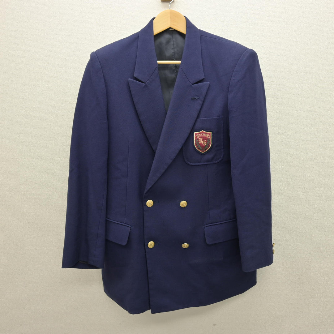 中古】埼玉県 浦和学院高等学校 男子制服 1点 (ブレザー) sf126051