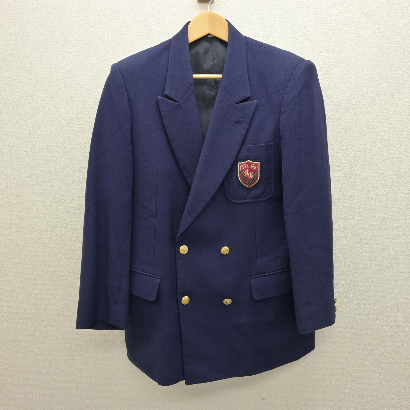 中古】埼玉県 浦和学院高等学校 男子制服 1点 (ブレザー) sf126051