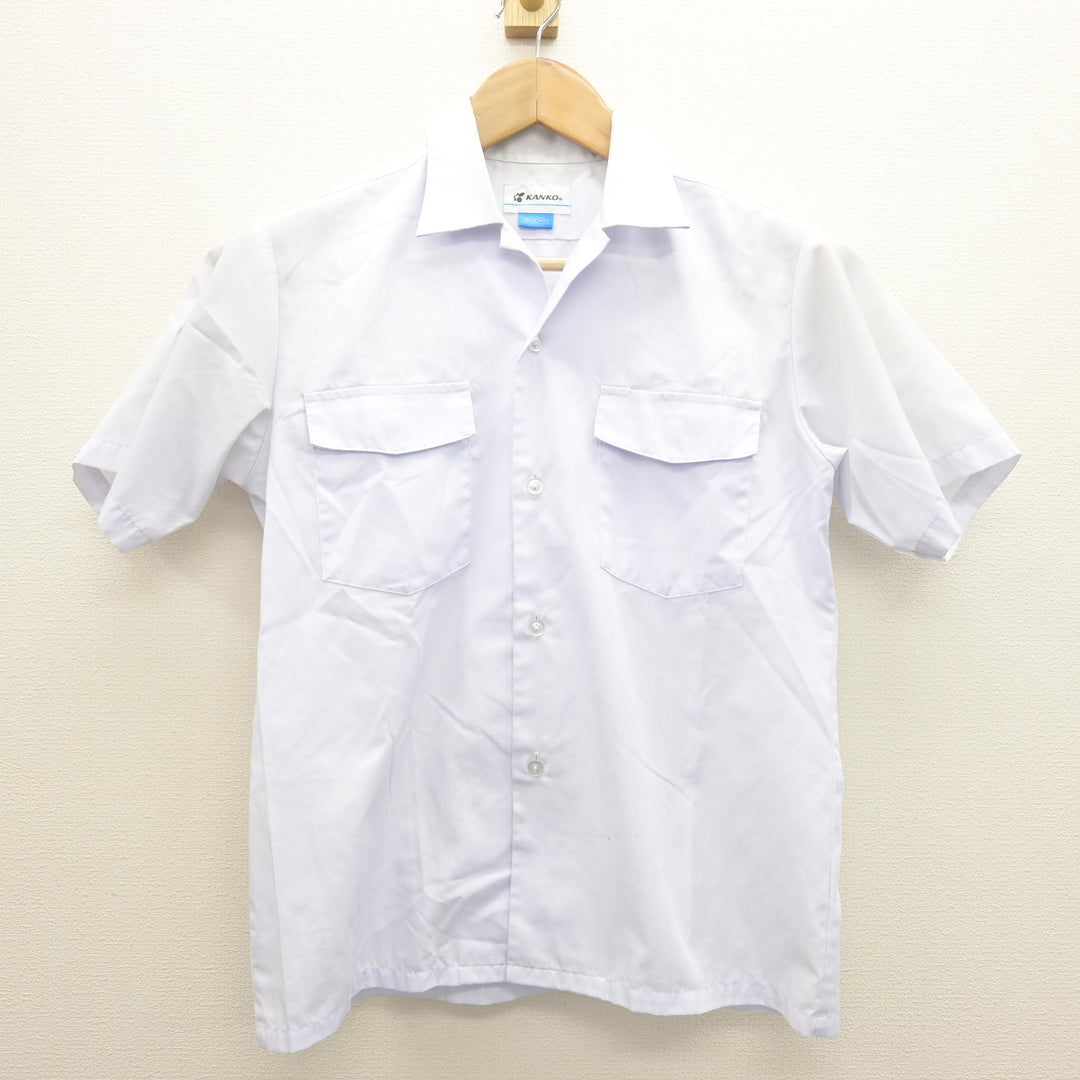 中古】愛知県 港南中学校 男子制服 2点 (シャツ・ズボン) sf126212 