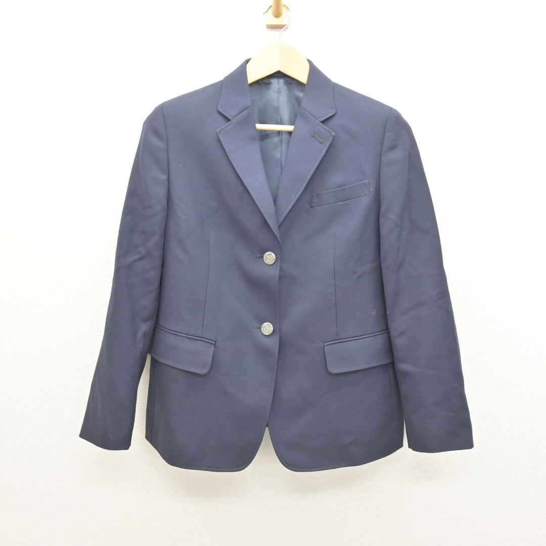 中古】 飛鳥未来きずな高等学校 女子制服 4点 (ブレザー・スカート