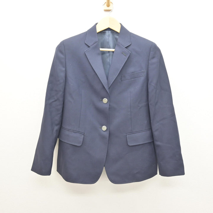 中古】 飛鳥未来きずな高等学校 女子制服 4点 (ブレザー・スカート