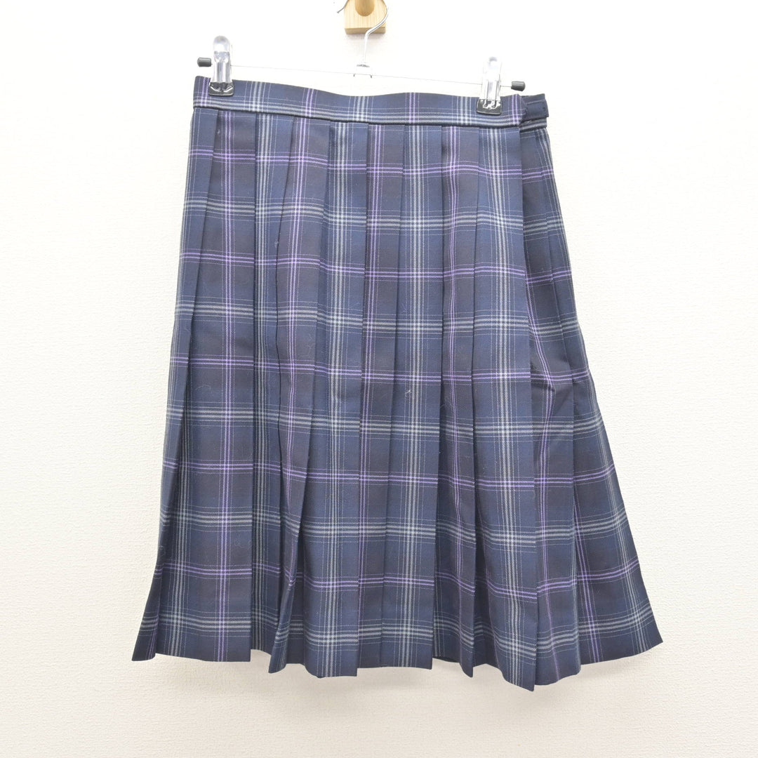 中古】 飛鳥未来きずな高等学校 女子制服 4点 (ブレザー・スカート