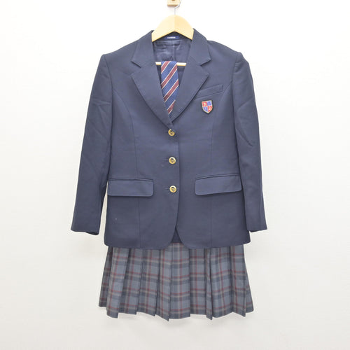 中古】神奈川県 大和西高等学校 男子制服 5点 (ブレザー・シャツ