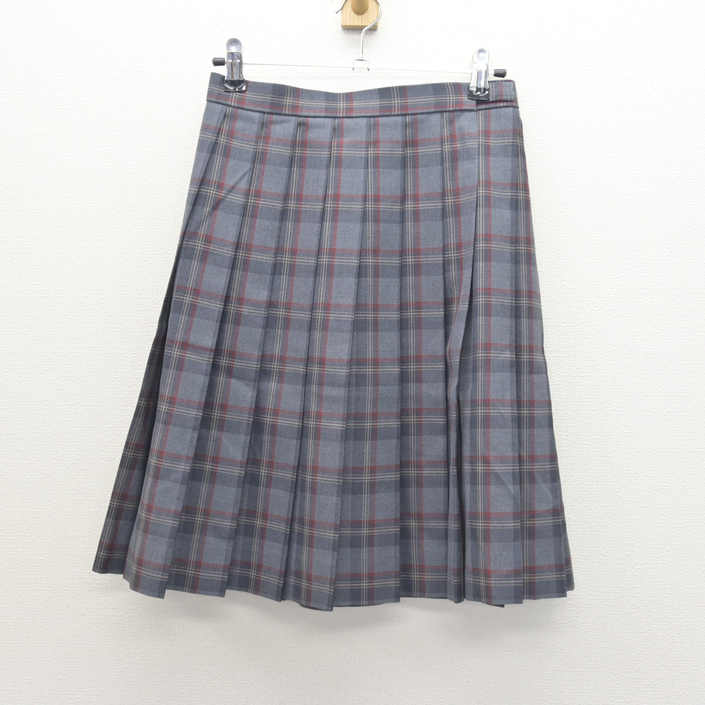 中古】大阪府 枚岡樟風高等学校 女子制服 5点 (ブレザー・スカート 