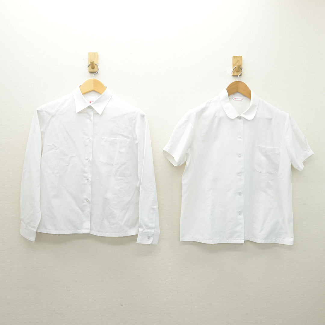 中古】香川県 高松商業高等学校 女子制服 2点 (シャツ・シャツ