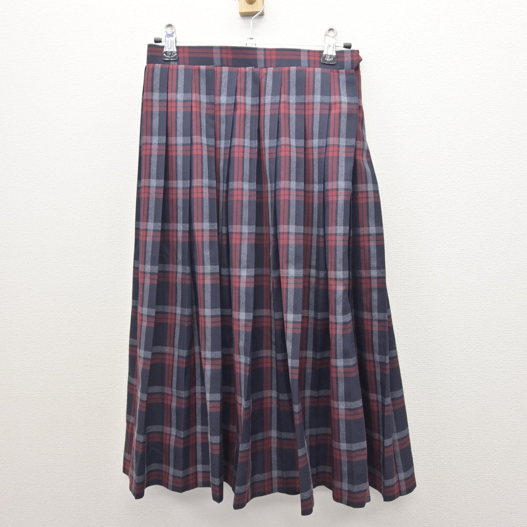中古】東京都 東島根中学校 女子制服 3点 (ブレザー・スカート
