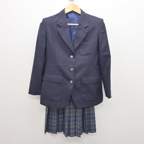 中古】兵庫県 伊丹市立南中学校 女子制服 3点 (ブレザー・スカート