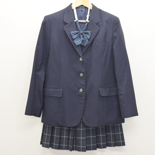 中古】大分県 大分東明高等学校 女子制服 2点 (ブレザー・スカート
