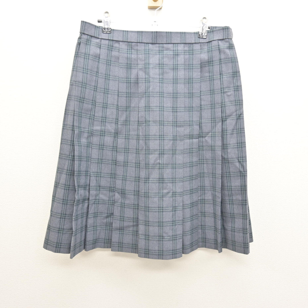中古】宮城県 七北田中学校 女子制服 2点 (スカート・スカート 中古】宮城県 七北田中学校 女子制服 2点 (スカート・スカート