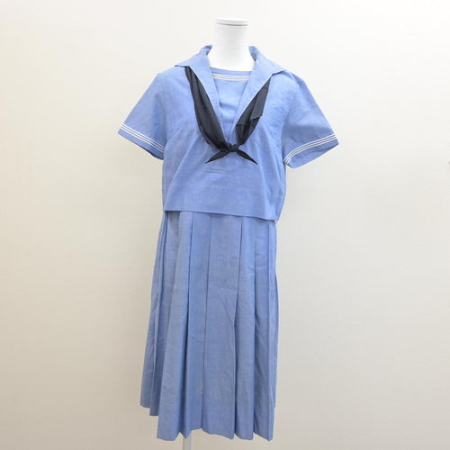 中古】滋賀県 大津高等学校 女子制服 2点 (ジャージ 上・体操服 下