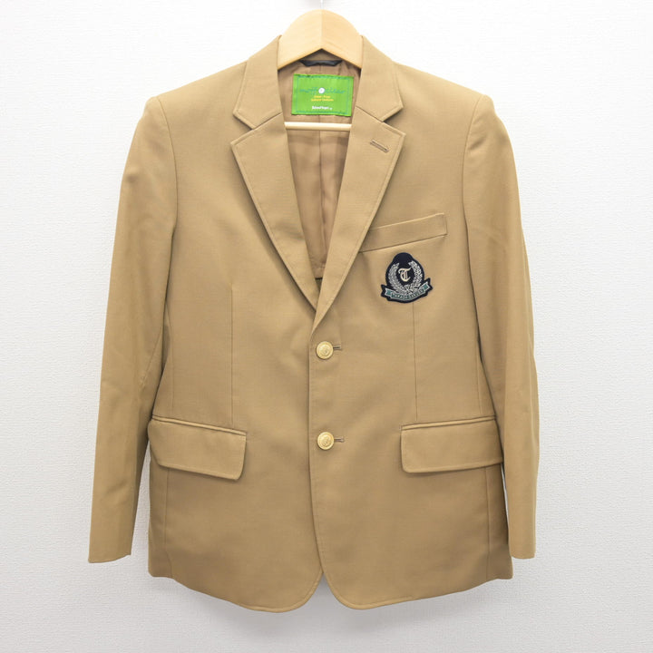 中古】三重県 高田学苑 高田中学校 男子制服 3点 (ブレザー・ズボン 