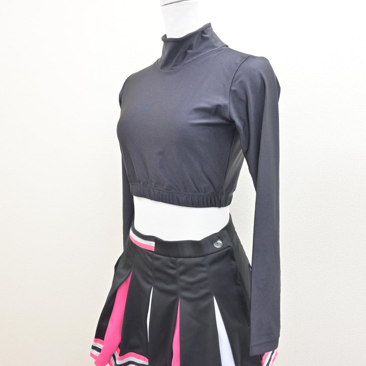 中古】愛知県 Dance Studio SXIP/チアダンスユニフォーム 女子制服 4点