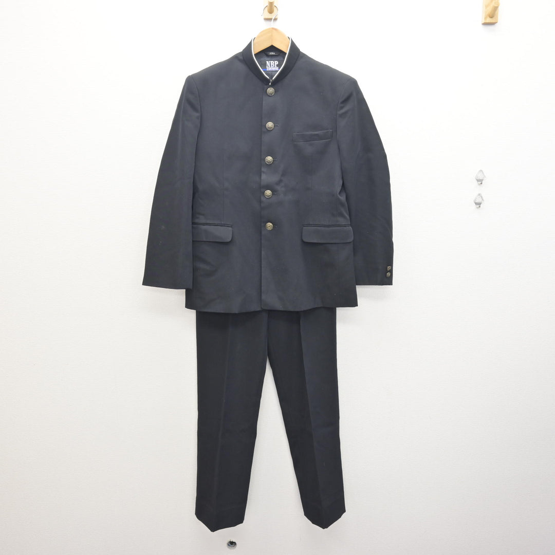 中古】栃木県 国分寺中学校 男子制服 3点 (学ラン・ズボン・ズボン