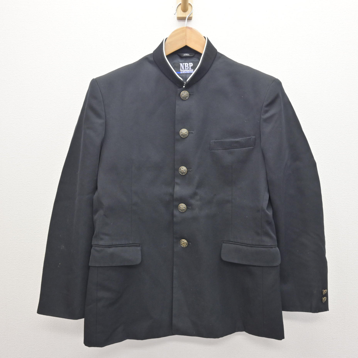 中古】栃木県 国分寺中学校 男子制服 3点 (学ラン・ズボン・ズボン