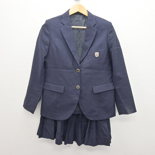 中古】宮城県 聖ウルスラ学院英智高等学校 女子制服 4点 (ブレザー