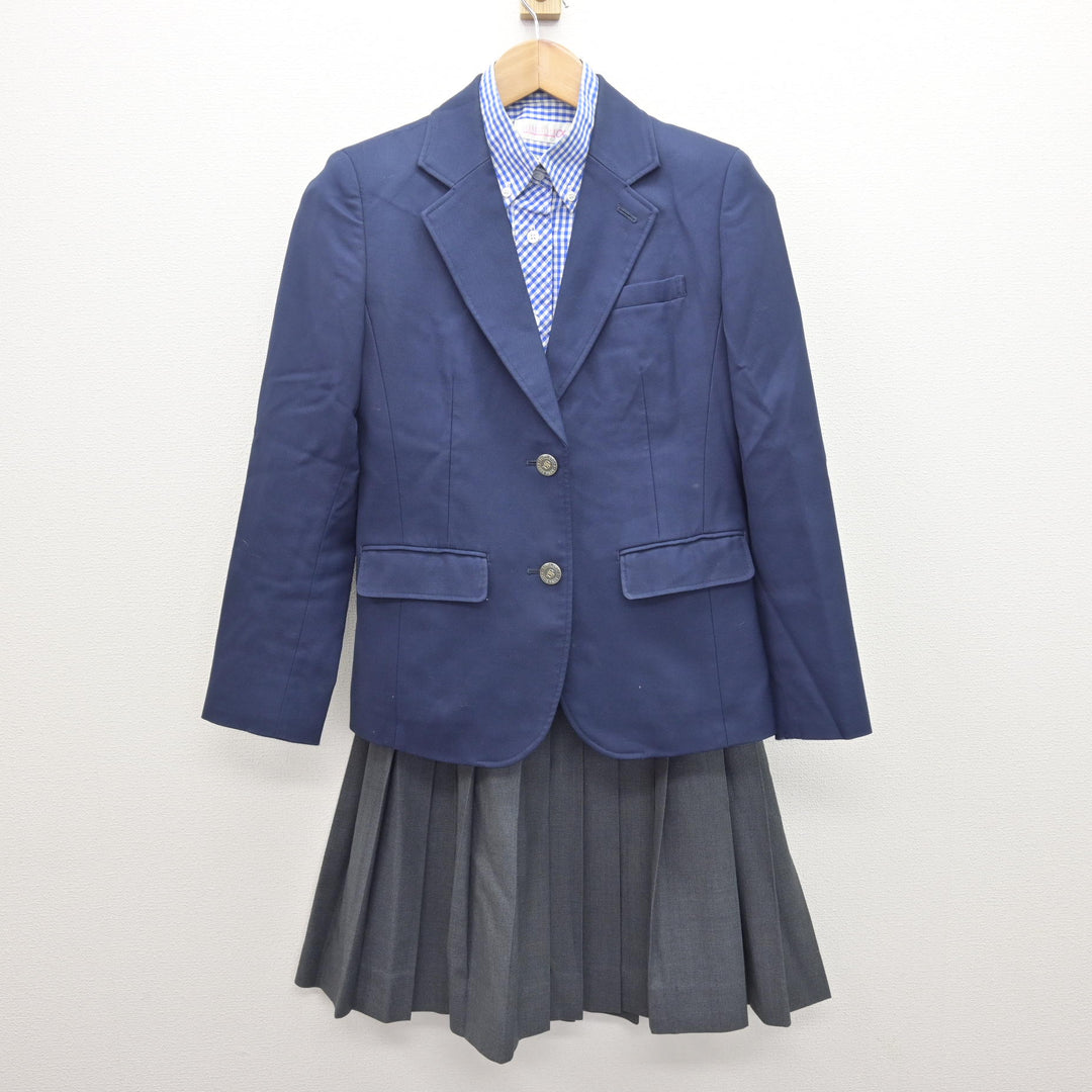 中古】兵庫県 須磨翔風高等学校 女子制服 3点 (ブレザー・シャツ