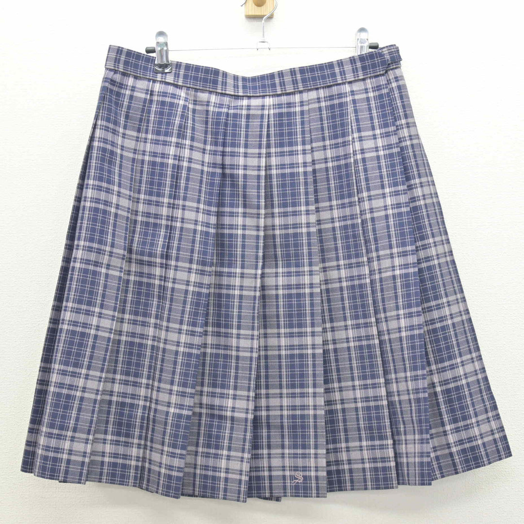 中古】神奈川県 相模女子大学高等部 女子制服 3点 (ニット・シャツ