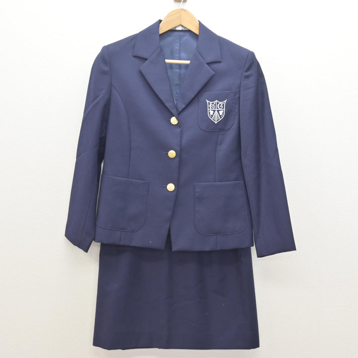 中古】兵庫県 甲南女子大学 女子制服 2点 (ブレザー・スカート