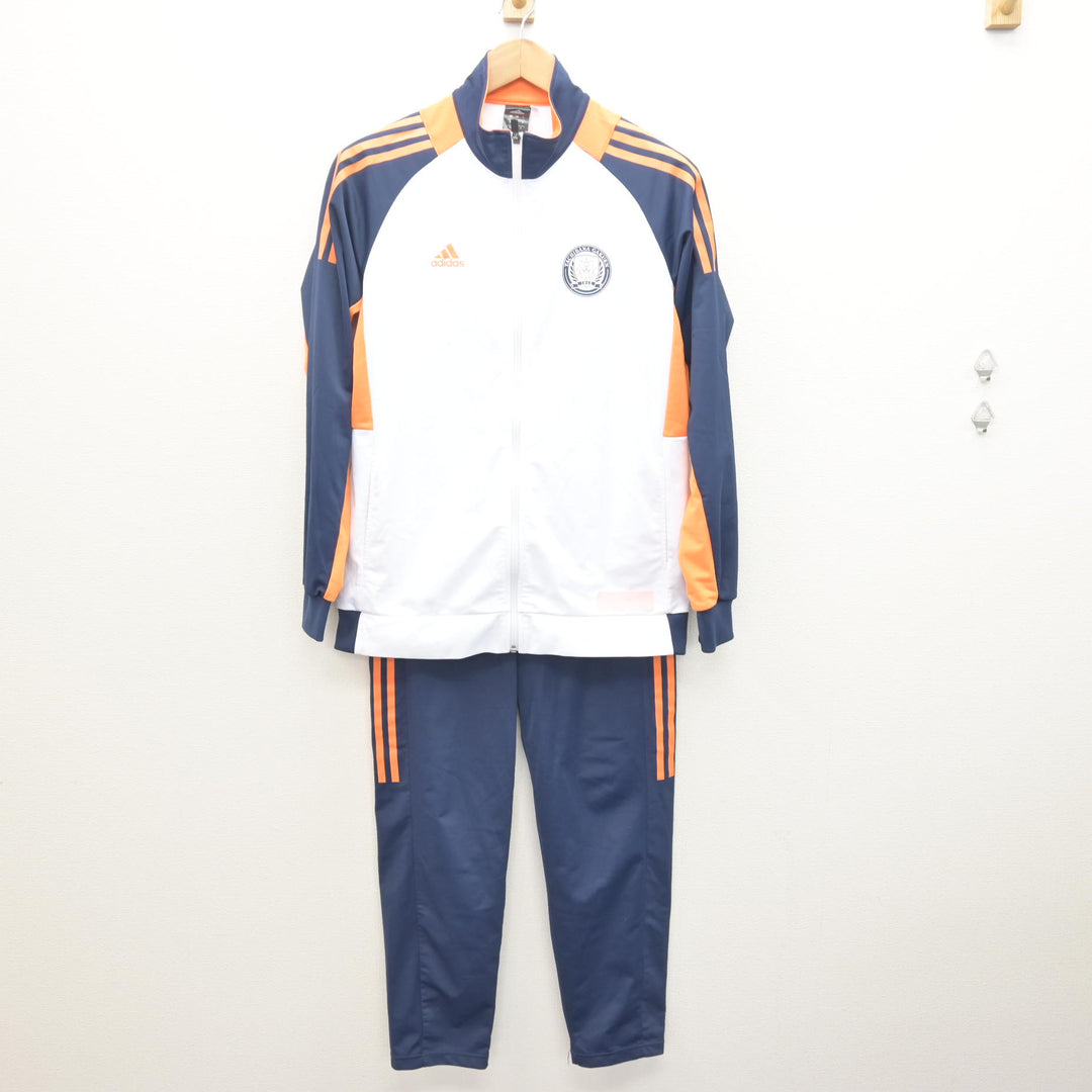 橘学苑高等学校　指定ジャージセット 中古】神奈川県 橘学苑高等学校 女子制服 2点 (ジャージ 上・ジャージ
