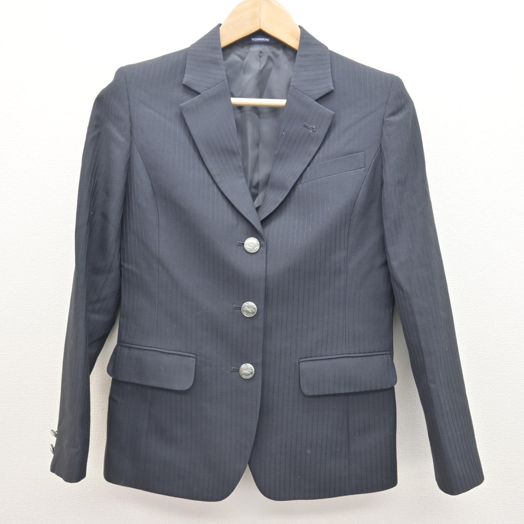 中古】兵庫県 六甲アイランド高等学校 女子制服 4点 (ブレザー