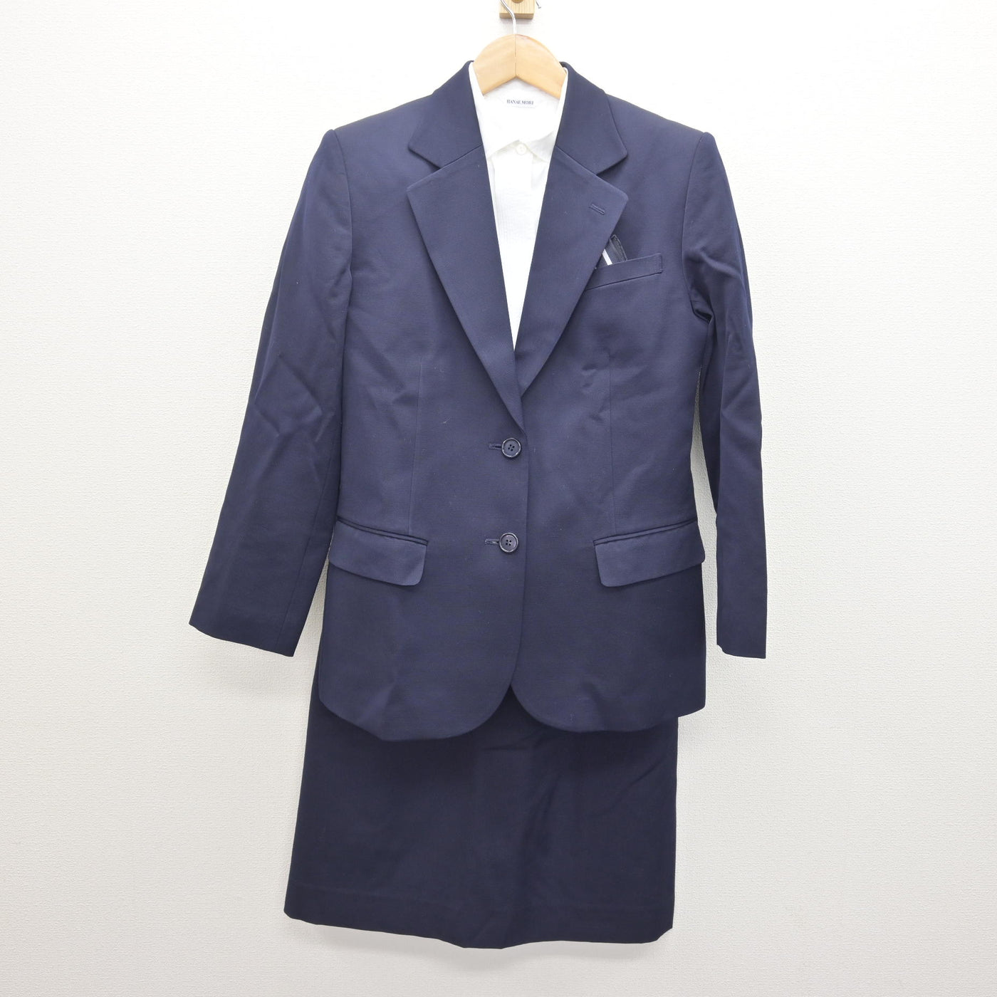 中古】広島県 安田女子大学 女子制服 3点 (ブレザー・シャツ・スカート