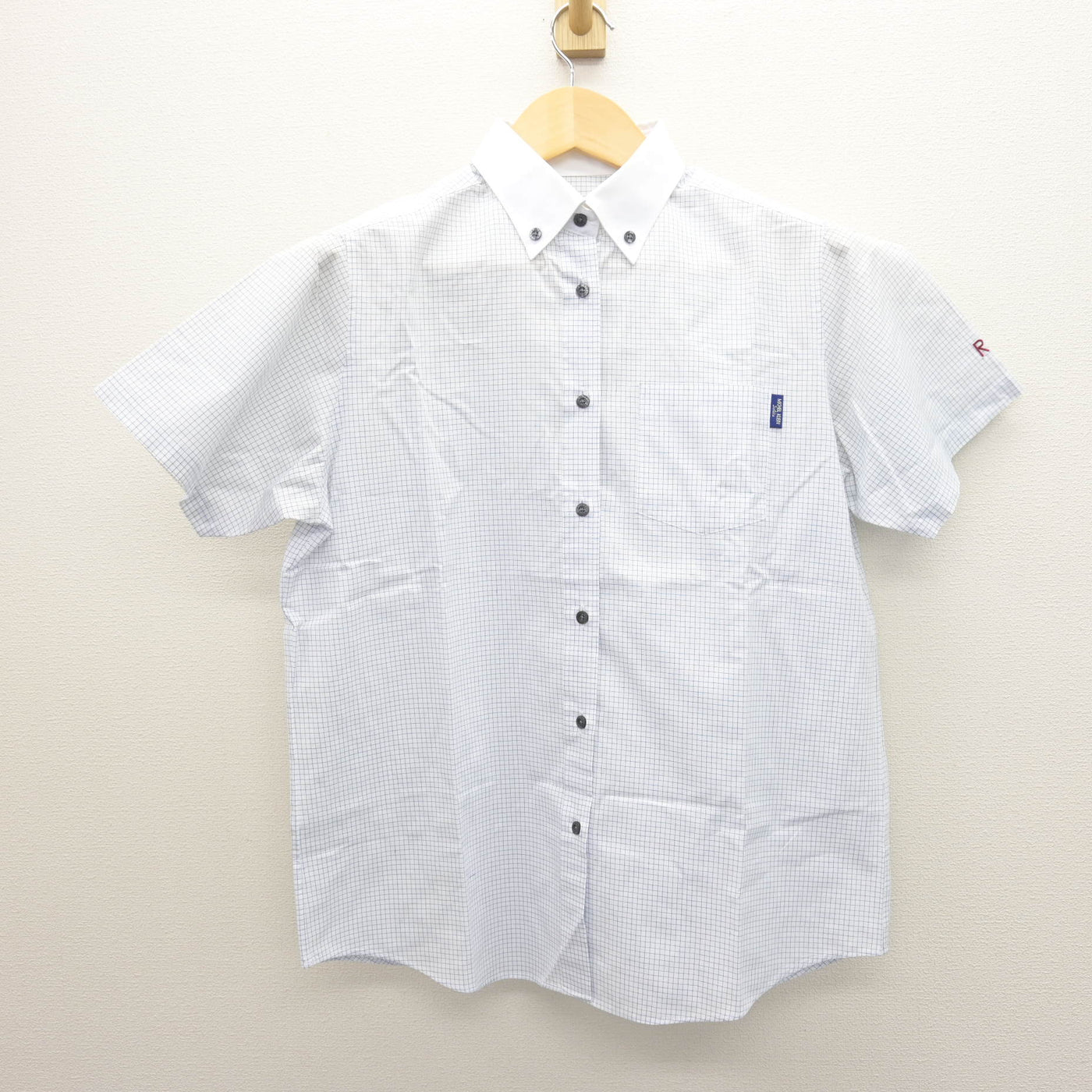 中古】北海道 立命館慶祥中学校・高等学校 女子制服 2点 (シャツ