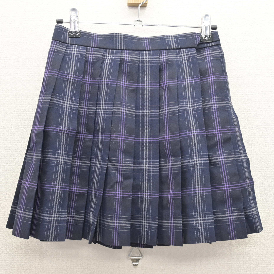 中古】 飛鳥未来高等学校 女子制服 2点 (シャツ・スカート) sf126944