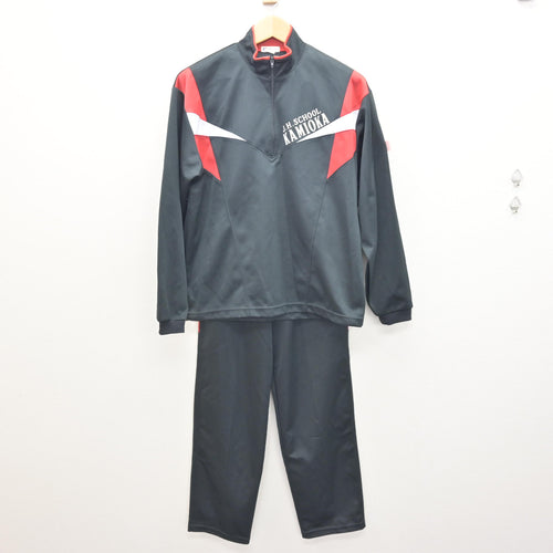 中古】富山県 新川高等学校 女子制服 2点 (ジャージ 上・ジャージ 下 中古】富山県 新川高等学校 女子制服 2点 (ジャージ 上・ジャージ 下