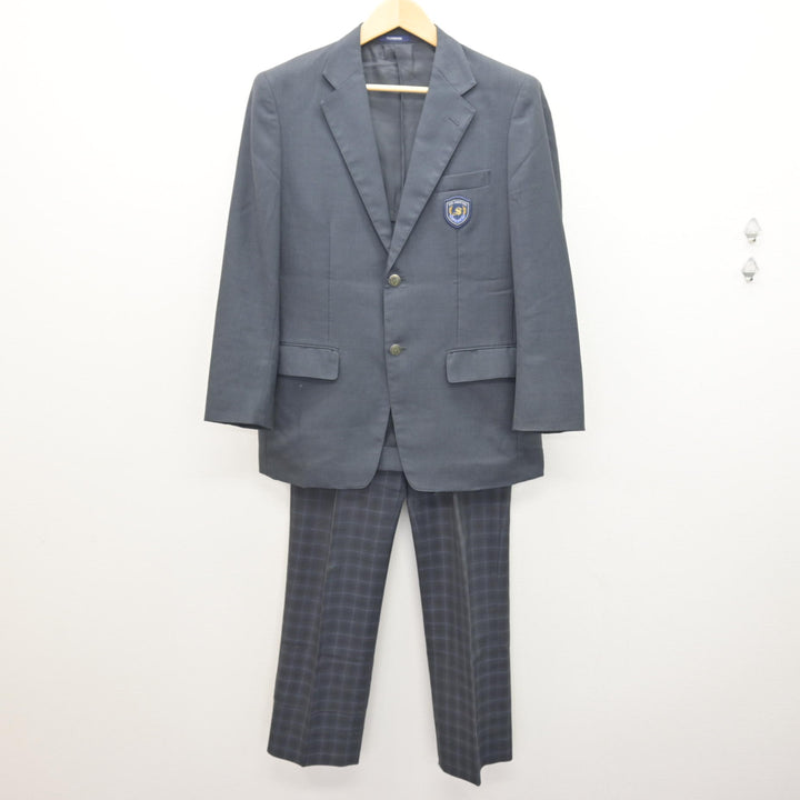 中古】神奈川県 瀬谷中学校 男子制服 2点 (ブレザー・ズボン) sf126997