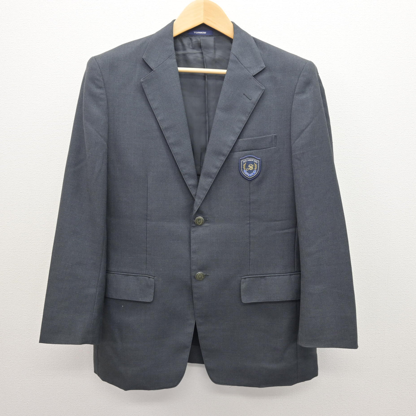 中古】神奈川県 瀬谷中学校 男子制服 2点 (ブレザー・ズボン) sf126997